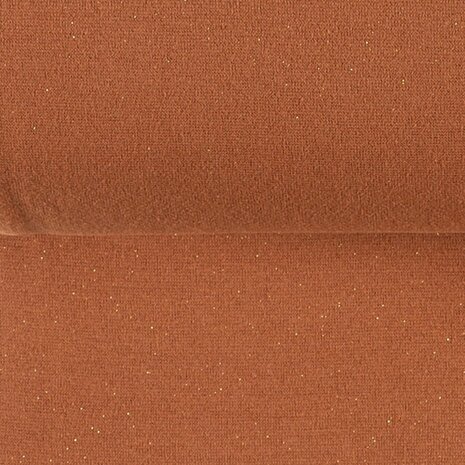 Boordstof Glitter Terra