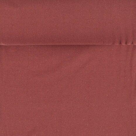 Boordstof Glitter Steen Rood