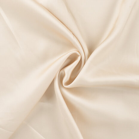 Viscose Satin Ecru