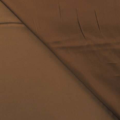 Viscose Satin Brown