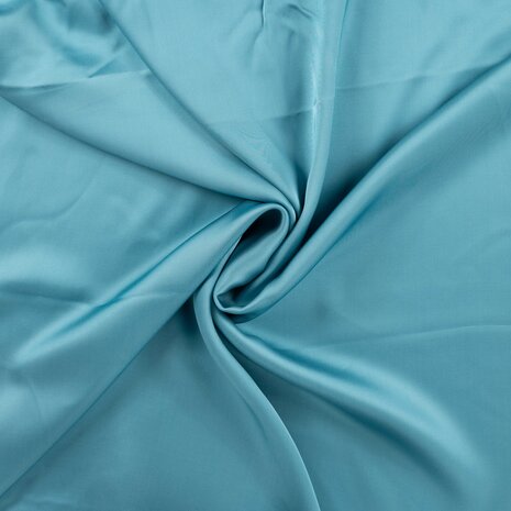 Viscose Satin Turquoise