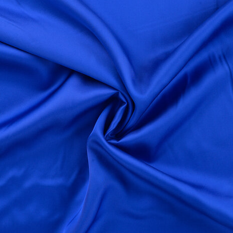 Viscose Satin Kobalt