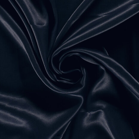 Heavy Viscose Satin Navy