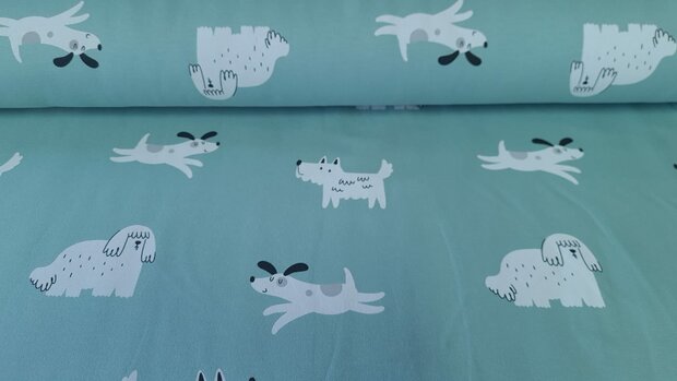 French Terry Dogs  Mint