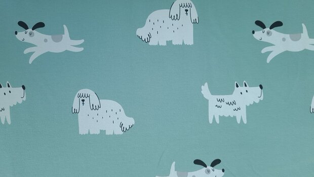 French Terry Dogs  Mint