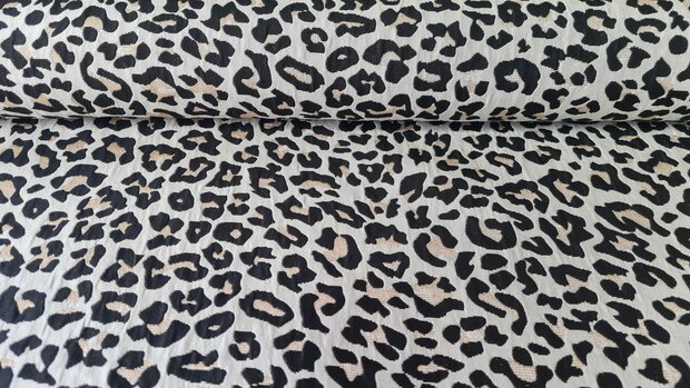 Jacquard Animal Black