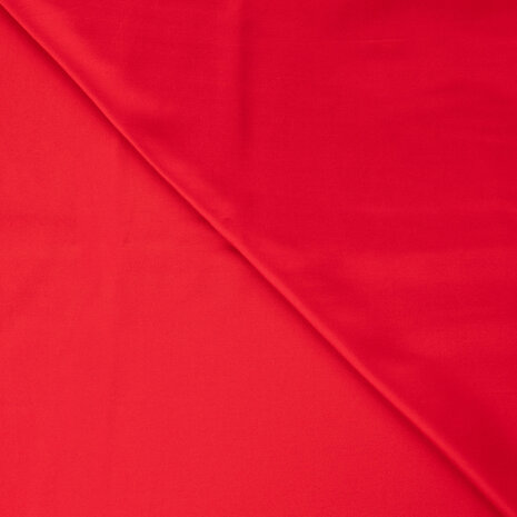 Viscose Satin Red