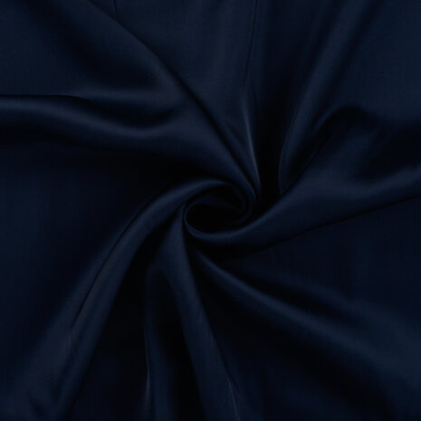 Viscose Satin Navy