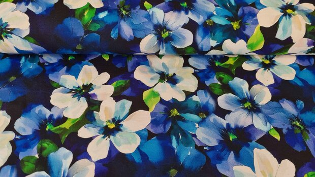 Punta Digital Flowers Blue