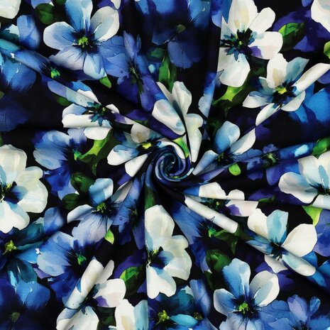 Punta Digital Flowers Blue