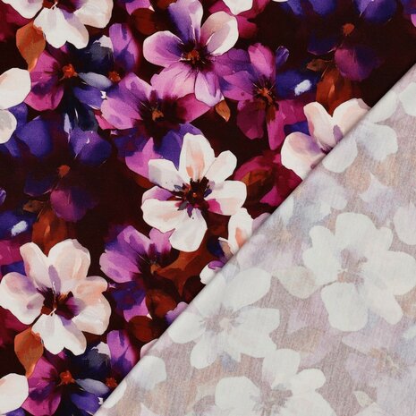 Punta Digital Flowers Red