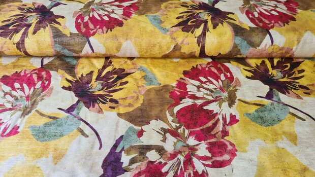 Viscose Shiny Dolca Serena Yellow