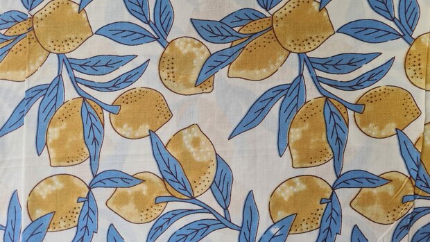 Handcrafted Blockprint Cotton Lemon