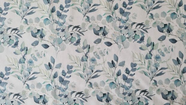 Cotton Jersey Eucalyptus Mint