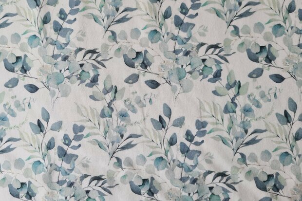 Cotton Jersey Eucalyptus Mint