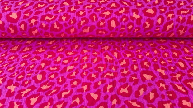 Mousseline Animal Spots Pink