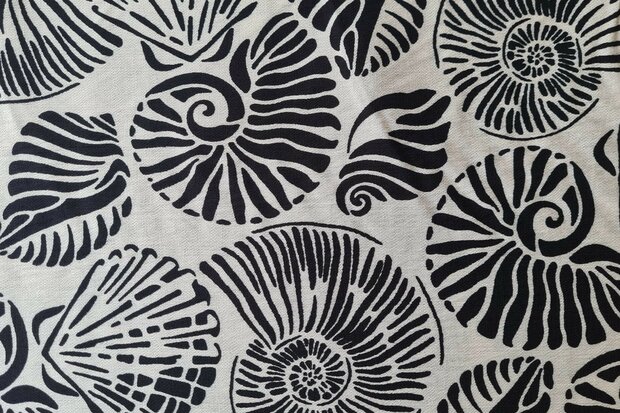 Viscose Crepe Shells Black