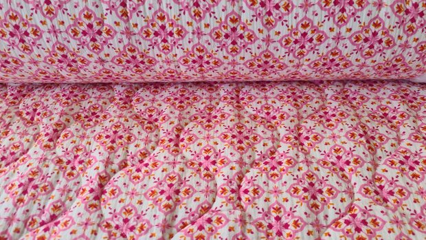 Double Stepped Cotton Pink 3