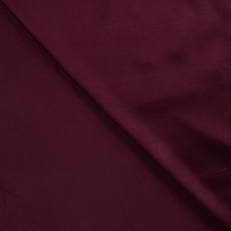 Viscose Satin Wine-Red