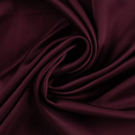 Viscose Satin Wine-Red