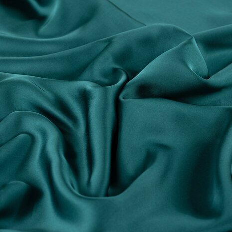 Viscose Satin Dark Petrol 