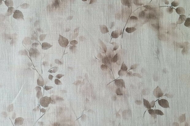 Linnen Cotton Twigs Beige