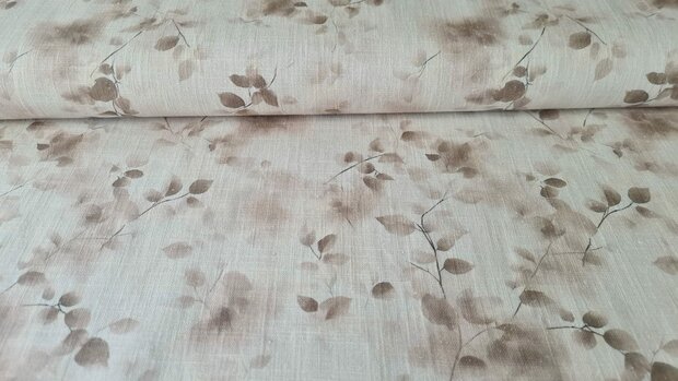 Linnen Cotton Twigs Beige