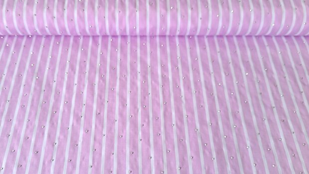 Cotton Mix Stripes & Dots Ros&eacute;