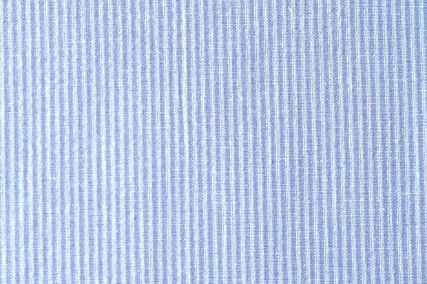 Cotton Mini Stripes Blue