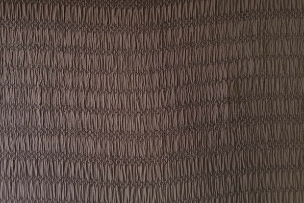 Viscose  Jacquard Smock Brown