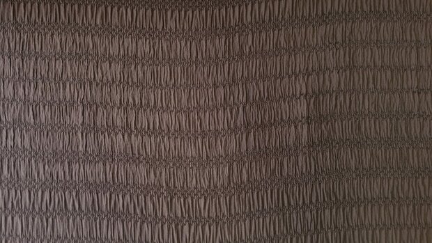 Viscose  Jacquard Smock Brown
