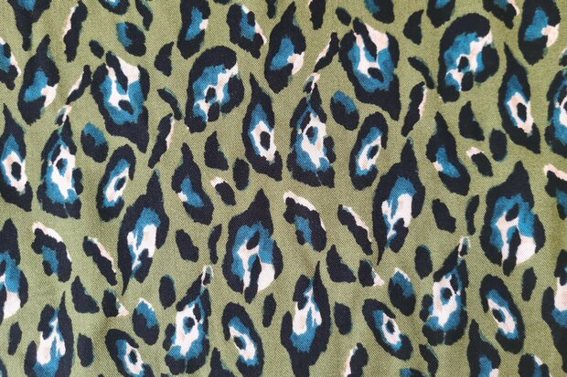 Viscose Twill Leo Green