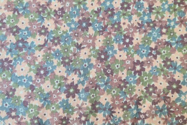 Cotton Jersey Milles Fleurs Mauve