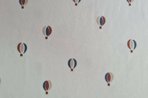 Cotton Jersey Balloons Off White
