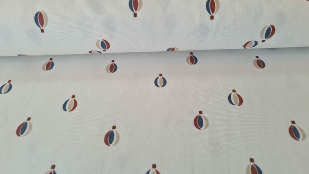 Cotton Jersey Balloons Off White