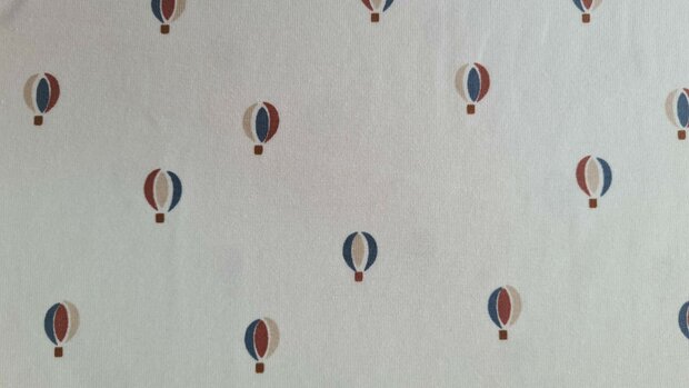 Cotton Jersey Balloons Off White