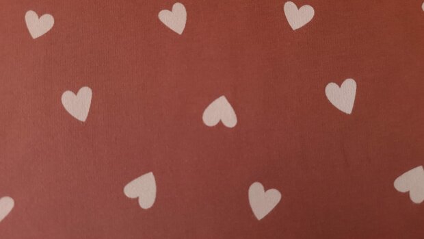 French Terry Hearts Terra