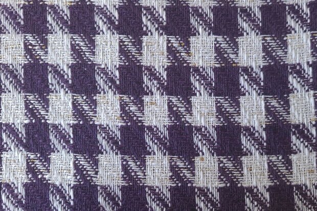 Chanel Boucl&eacute; Lurex Check Purple