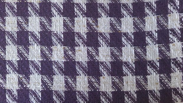 Chanel Boucl&eacute; Lurex Check Purple