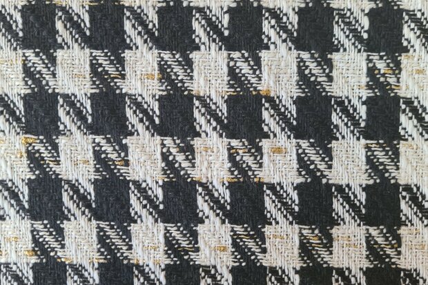 Chanel Boucl&eacute; Lurex Check Black