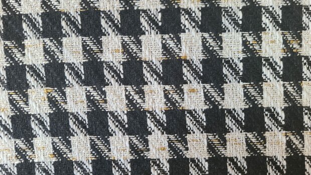 Chanel Boucl&eacute; Lurex Check Black