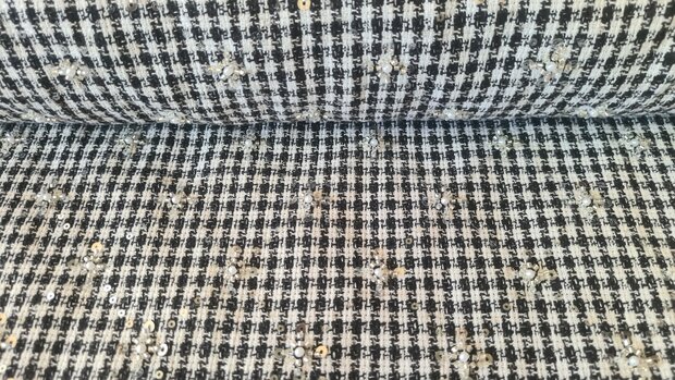 Chanel Boucl&eacute; Embroidery Black ( Recycled )