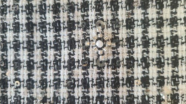 Chanel Boucl&eacute; Embroidery Black ( Recycled )