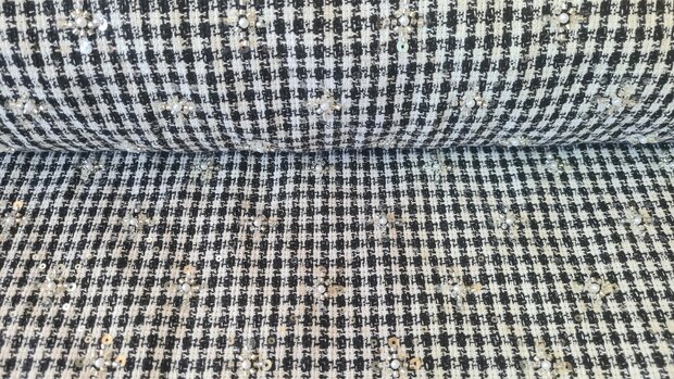 Chanel Boucl&eacute; Embroidery Black ( Recycled )