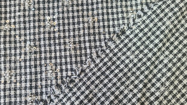 Chanel Boucl&eacute; Embroidery Black ( Recycled )