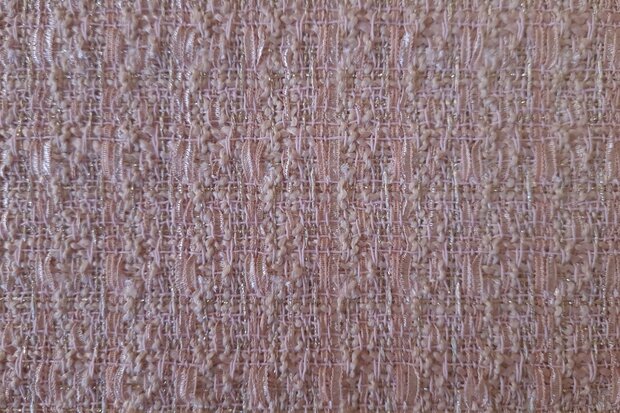 Jacquard Chanel Lurex Ros&eacute;