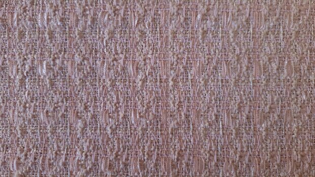 Jacquard Chanel Lurex Ros&eacute;
