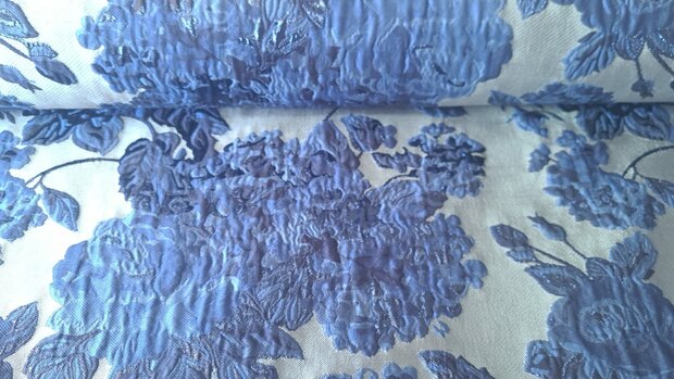 Jacquard Rouen Blue