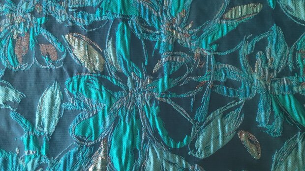 Jacquard Lyon Petrol