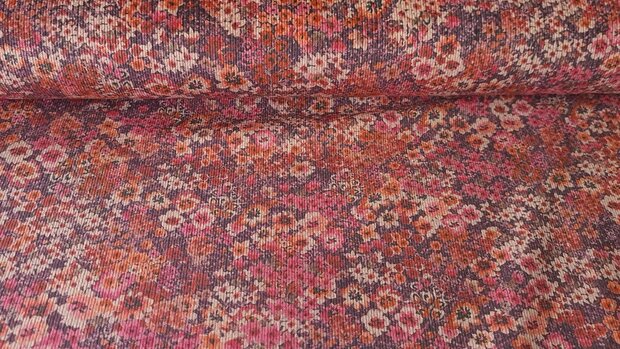 Stretch-Cord Milles Fleurs Terra